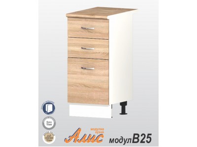 Μονάδα κουζίνας Alis B25